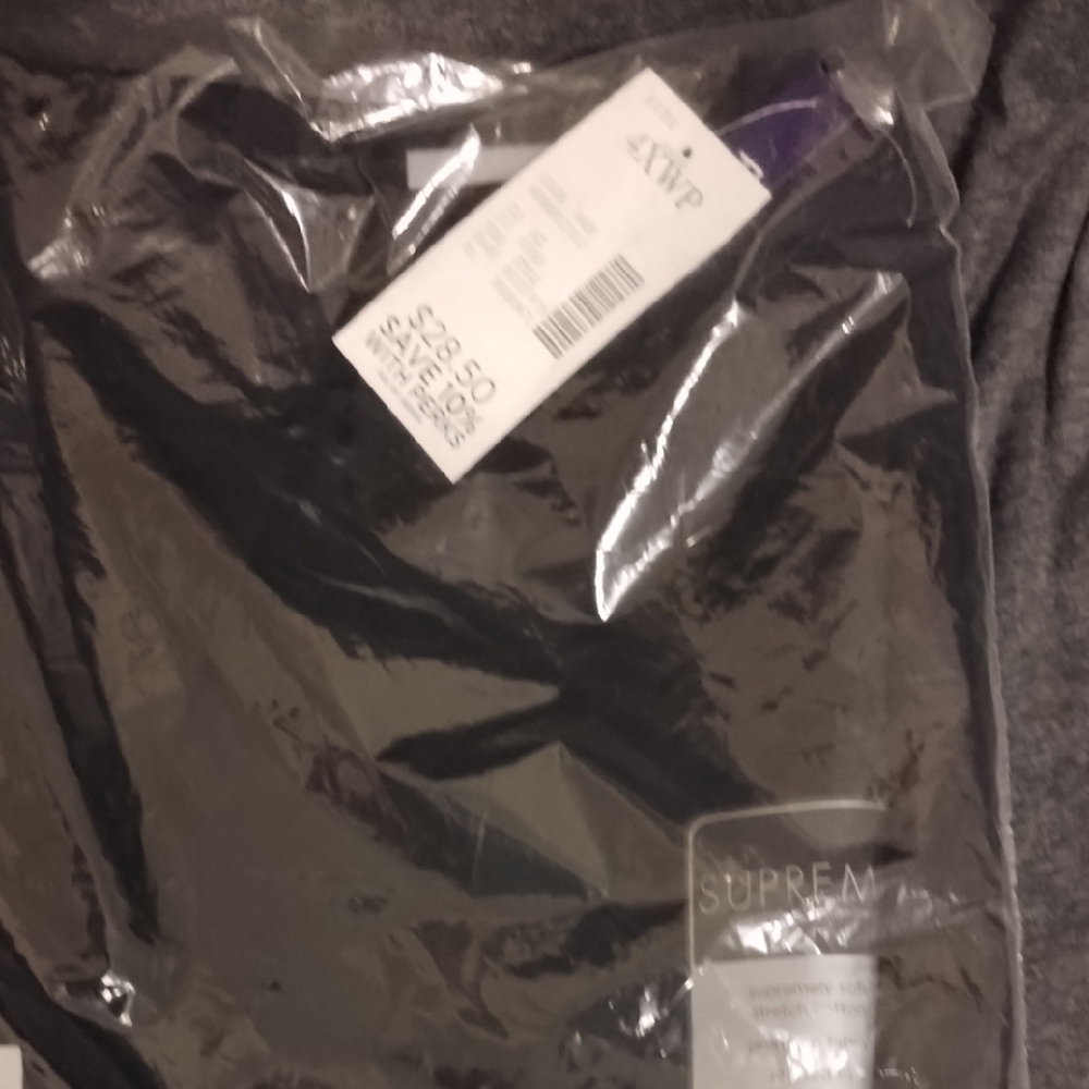 Catherine's Black Knit Pants 4x Petite Listing B